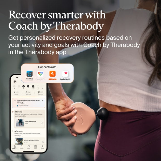 Therabody | Theragun mini 3.0 Handheld Percussive Massage Device - Desert Rose | TG0004128-2A60