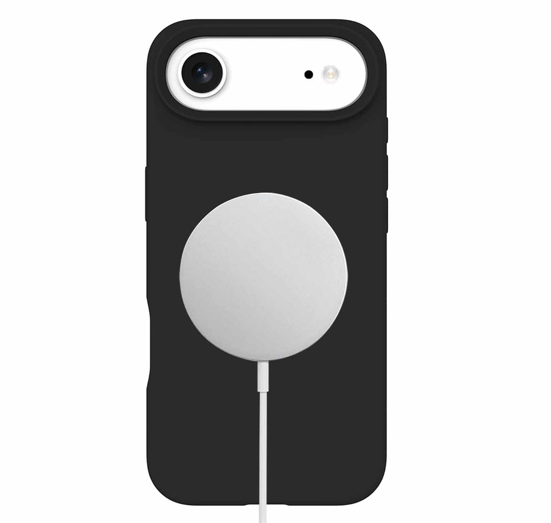 Blu Element | Silicone MagSafe iPhone 17 Air Case - Black | BESMG17A3