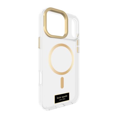Kate Spade | Protective iPhone 17 Pro Max MagSafe w/Stand Case - Icon - Clear | KS057252