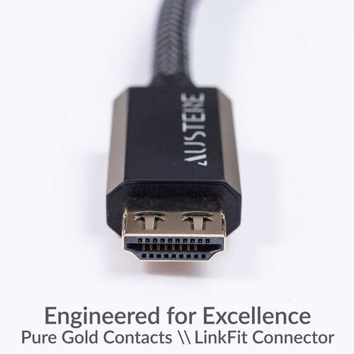 Austere | VII Series 8K HDMI 2.1 ARC Cable 8.2 ft / 2.5m - Black | 7S-8KHD2-2.5M