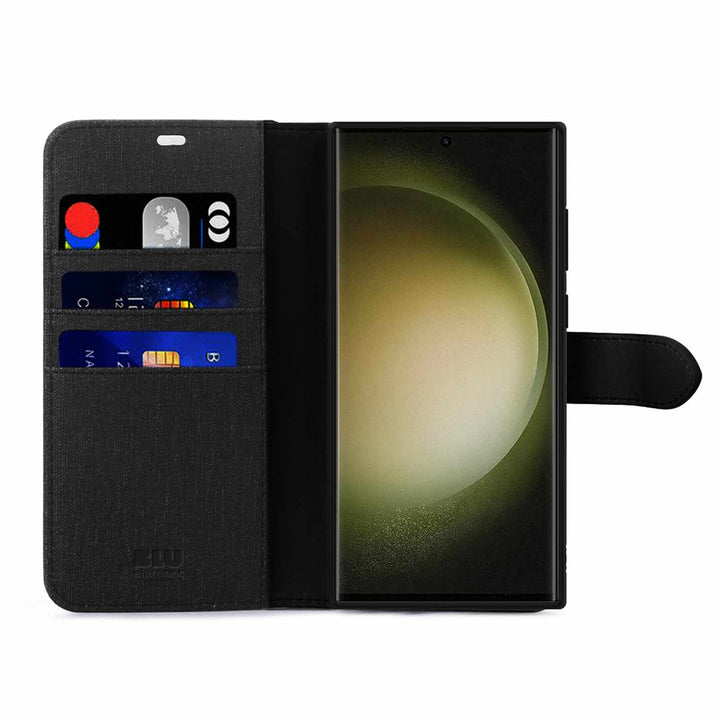 Blu Element | Folio 2 in 1 Wallet Case Samsung Galaxy S24 Ultra - Black | 120-7836