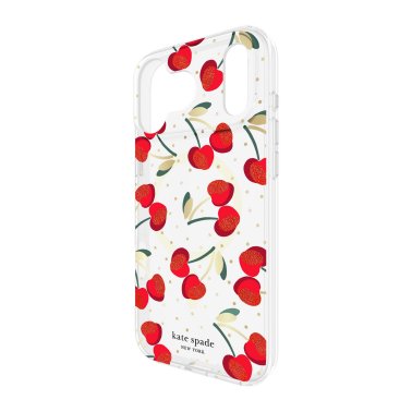Kate Spade | Protective iPhone 17 Pro Max MagSafe Case - Cherry Dot | KS057242