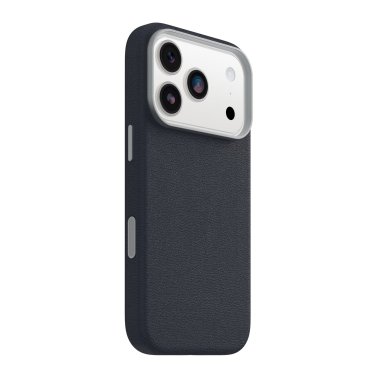 OtterBox | Symmetry Cactus Leather iPhone 17 Pro w/MagSafe + Camera Control Case - Blue Sentiment | 77-99052