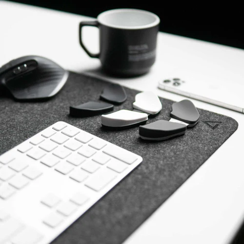 DeltaHub | Carpio 2.0 Mouse Wrist Pad Right - Small Black | CR-S-BL-R