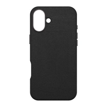 OtterBox | Symmetry Cactus Leather w/MagSafe Case iPhone 16 Plus - Black Noir Ash | 77-96283