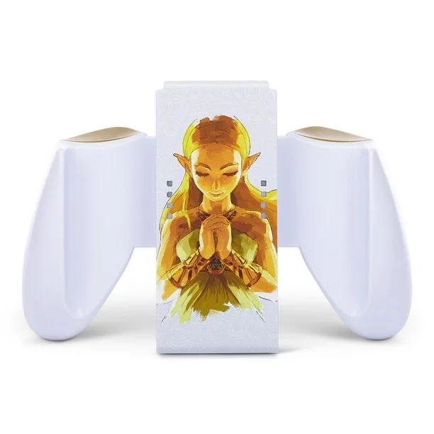 PowerA | Joy-Con Comfort Grip for Nintendo Switch - Princess Zelda (White)  | NSAC0059-01