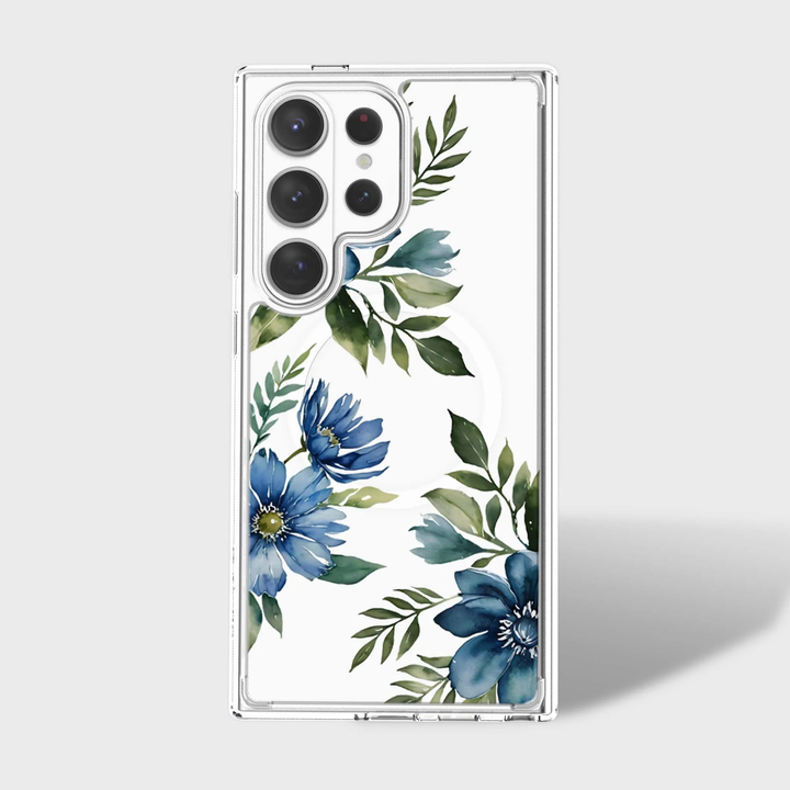 Caseco | Case for Samsung S26 Ultra - Blue Floral | ED24F4-FL