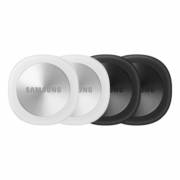 Samsung | Galaxy SmartTag3 (4 Pack) - Black/White | EIT5900KWEGCA