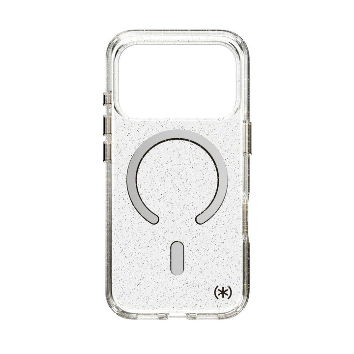 Speck | Presidio Lux + C-Magsafe  iPhone 18 Pro / 17 Pro with Camera Control  - Gold Glitter | 151106-9221
