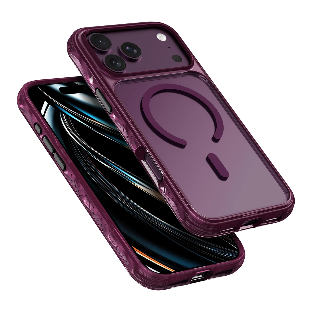 LAUT | CRYSTAL MATTER X for iPhone 18 Pro/17 Pro - Plum Crystal | L_IP26B_CMX_PU