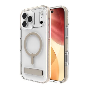 ZAGG | Graphene Santa Cruz Snap iPhone 17 Pro Max Kickstand Case - Titanium | 702318979