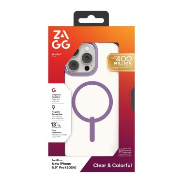 ZAGG | Santa Cruz Graphene Snap Case iPhone 16 Pro Max - Hyacinth | 15-13444