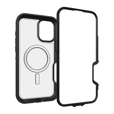 OtterBox | Defender XT Pro w/ MagSafe Series Case iPhone 16 Plus - Clear Black Dark Side | 77-96068