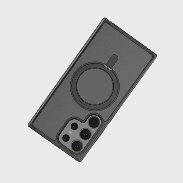 Caseco | Hybrid Case With Built-in MagSafe Ring Holder Samsung S26 Ultra - Black | C21F4-01