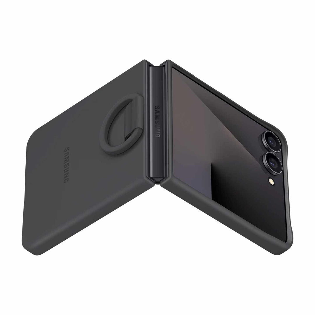 Samsung | Ring Case for Samsung Galaxy Z Flip 7 - Black | EFPF766TBEGCA