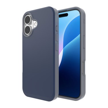 ZAGG | SoHo Graphene Snap Case iPhone 16 - Navy Grey | 15-13401