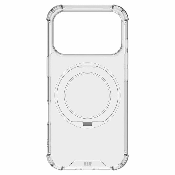 Blu Element | Dropzone Rugged MagSafe iPhone 18 Pro /17 Pro w/360 Degree Rotatable Kickstand Clear