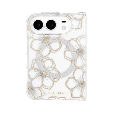 Case-Mate | Floral Gems MagSafe Case iPhone Duo - Gold | CM061216