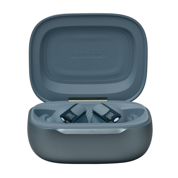 /// JBL | Live Beam 3 True Wireless Noise Cancelling Closed / Beam - Blue | JBLLIVEBEAM3BLUAM
