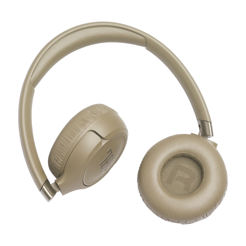 JBL | Tune 680NC Wireless On-ear Noise Cancelling Headphone - Beige | JBLT680NCBEGAM