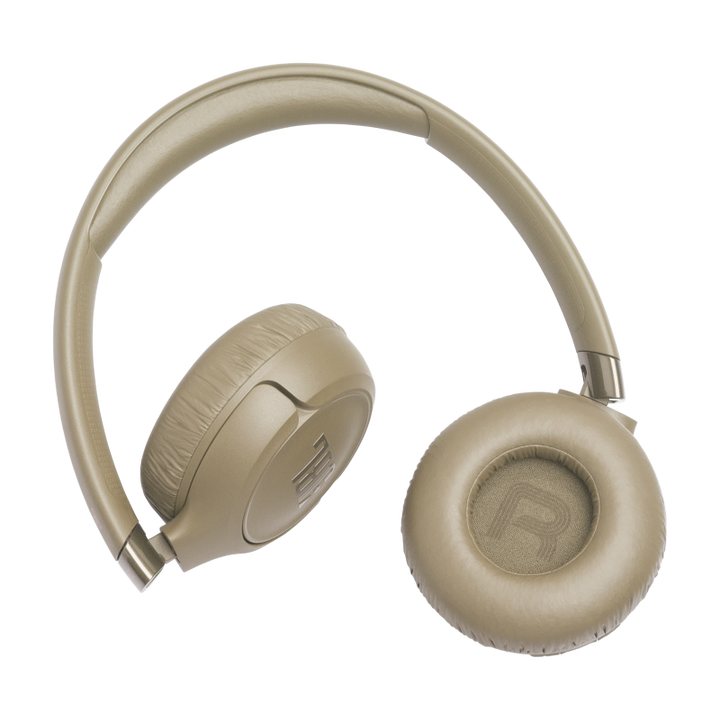 JBL | Tune 680NC Wireless On-ear Noise Cancelling Headphone - Beige | JBLT680NCBEGAM