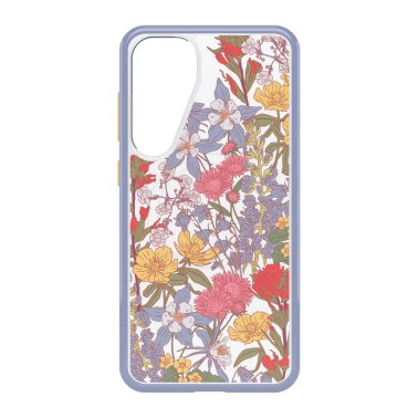 Otterbox | Symmetry Clear Magnets Series Case Samsung Galaxy S25+ -  Purple Wildflower | 77-97694