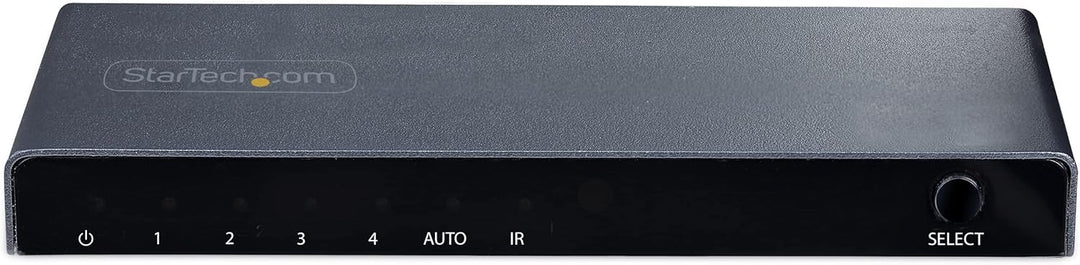 StarTech | 4-port 8K HDMI 2.1 Switcher 4K 120Hz HDR10+, 8K 60Hz UHD, HDMI Switch 4 in 1 Out | 4PORT-8K-HDMI-SWITCH