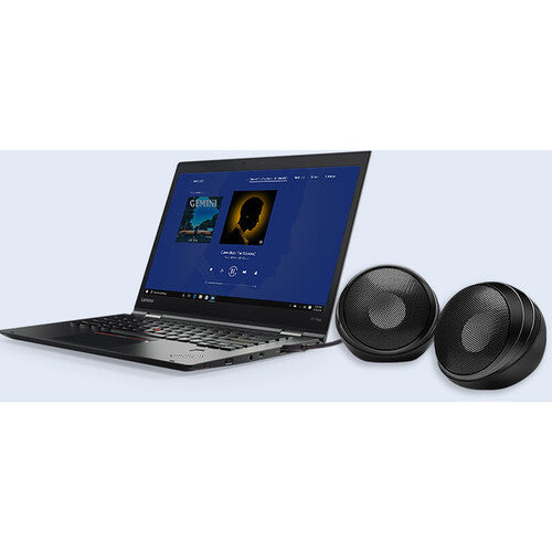 Adesso | Xtream S4 USB-Powered Desktop Speaker 5W x 2 - Black | XTREAM S4
