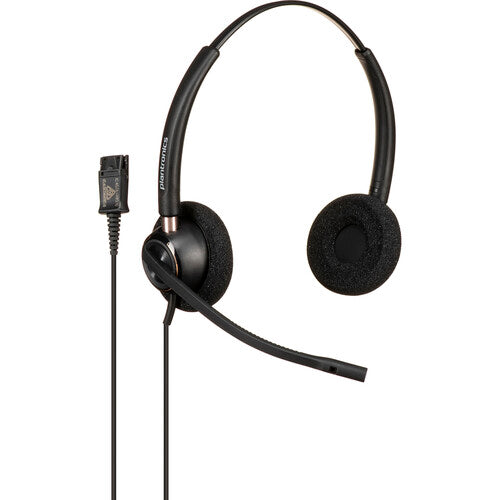 HP | Poly EncorePro 520 with Quick Disconnect Binaural Headset TAA - Black | 783P6AA#ABA