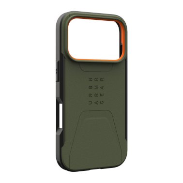 UAG | Civilian MagSafe iPhone 17 Pro Case - Olive Orange | 114545117297