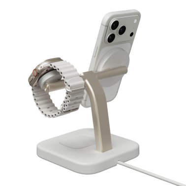 Mophie | Wireless 3in1 Qi2 Charging Stand - White | 401319764