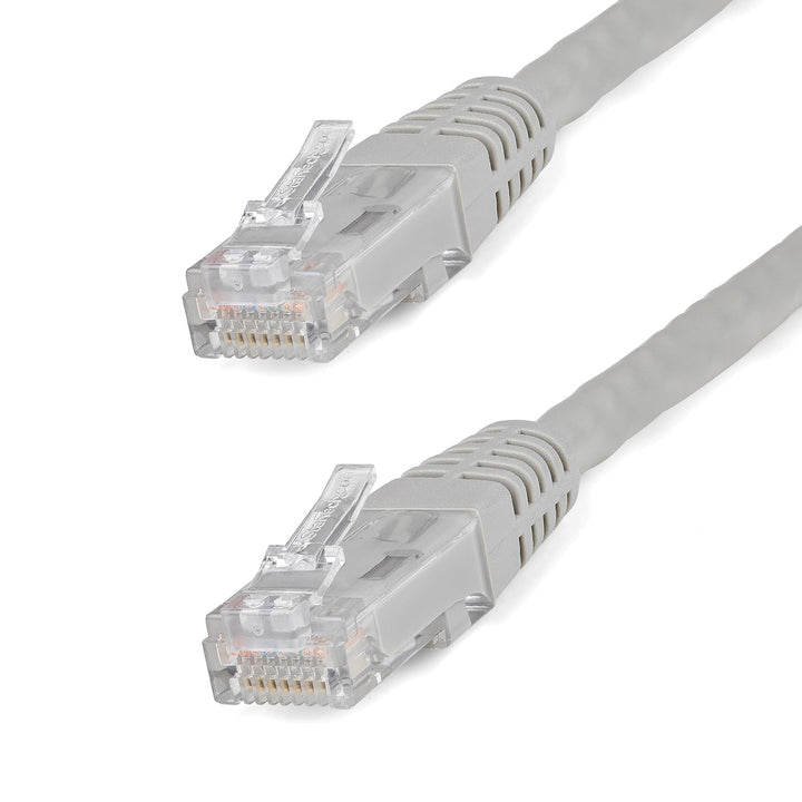 StarTech | Ethernet cable delivers Multi Gigabit 1/2.5/5Gbps 3ft CAT6 - Gray | C6PATCH3GR