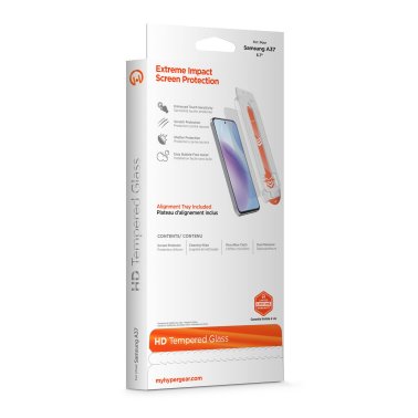 HyperGear | Tempered Glass Screen Protector Samsung Galaxy A37 w/Dust-Free Install Tray |  16610HIT