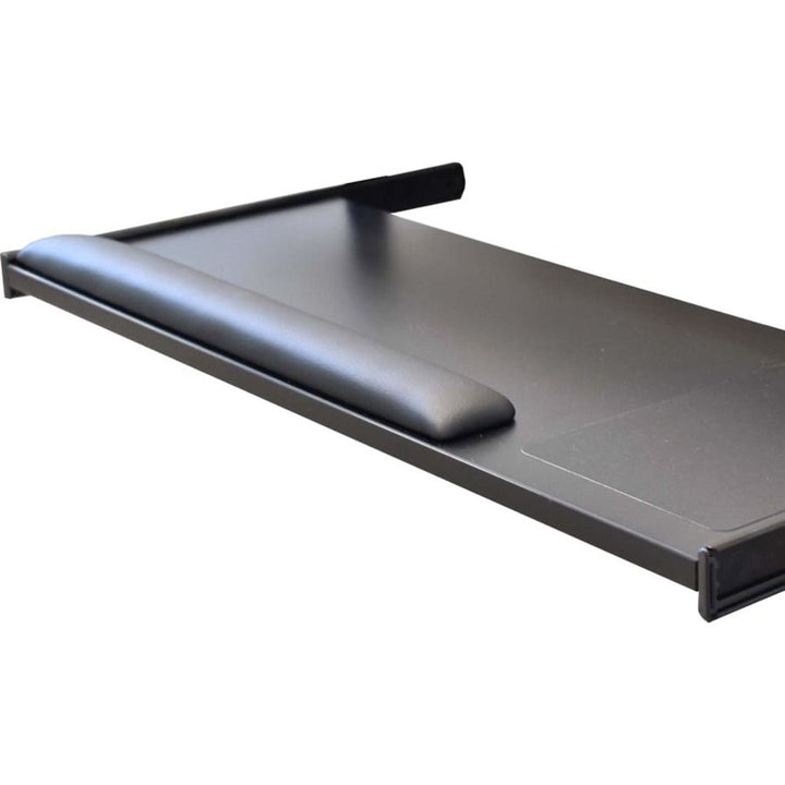 IntekView | Keyboard Mouse Tray Under Desk Mountable Pack of 2 - Black | KT100
