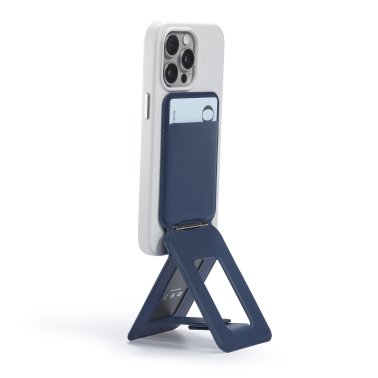 MOFT | Snap Phone Tripod Stand & Wallet MagSafe - Navy Blue | 15-13691