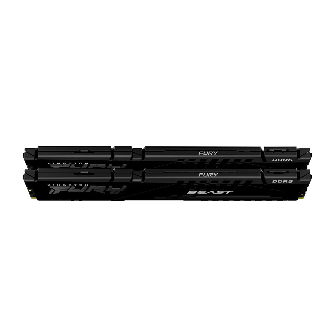 Kingston | FURY Impact 32GB (2 x 16GB) DDR5 SDRAM Memory Kit - Black | KF556S40IBK2-32