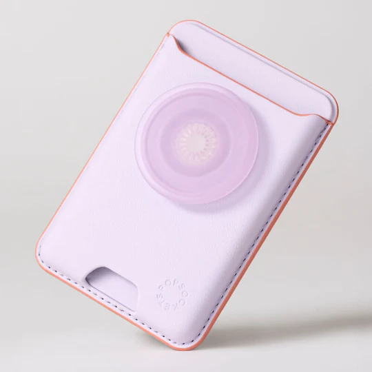 Popsockets | Softgoods PopWallet+ for MagSafe with Adapter - Pale Lavender | 123-0522