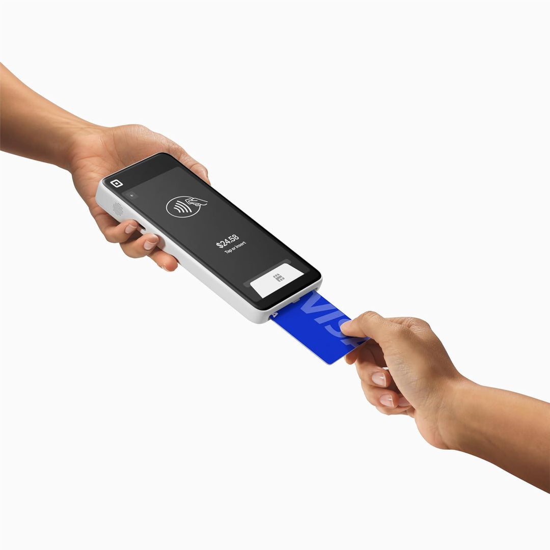 Square | Handheld Portable Credit Card Machine - Mineral White | A-SKU-0876