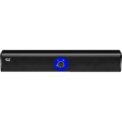 Adesso | Xtream S6 Bluetooth and 3.5mm Stereo Multimedia Soundbar Speaker - Black | XTREAM S6