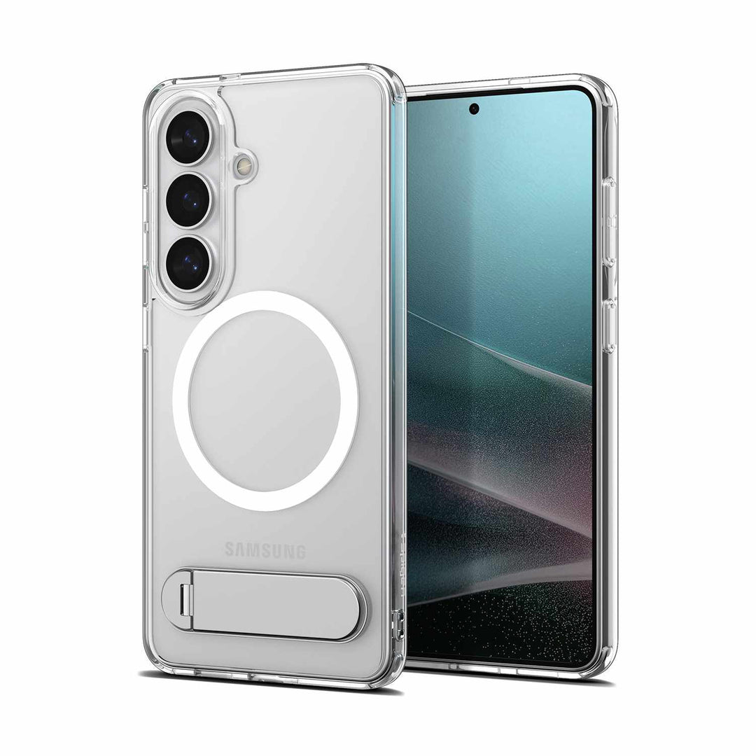 Spigen | Slim Armor Essential S MagFit for Samsung Galaxy S26+ - Clear White | ACS10719