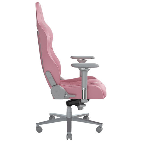 Razer | Enki Ergonomic Faux Leather PC Gaming Chair - Quartz | RZ38-03720200-R3U1