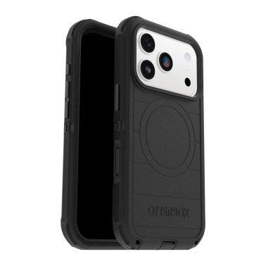 OtterBox | Defender Pro iPhone 17 Pro w/MagSafe + Camera Control Case - Black | 77-98421