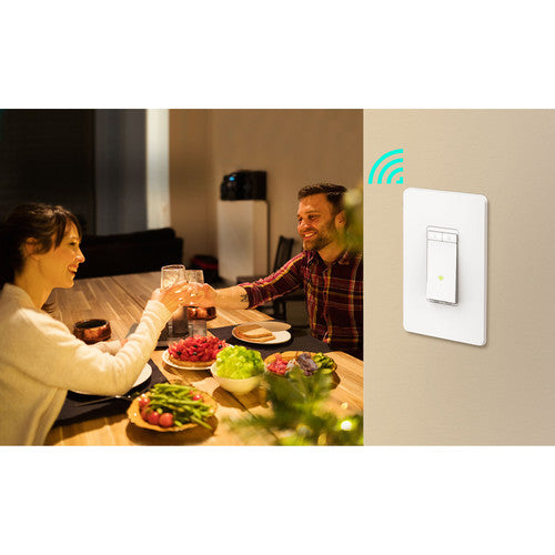 TP-Link | Smart WiFi Light Switch & Dimmer - White | HS220