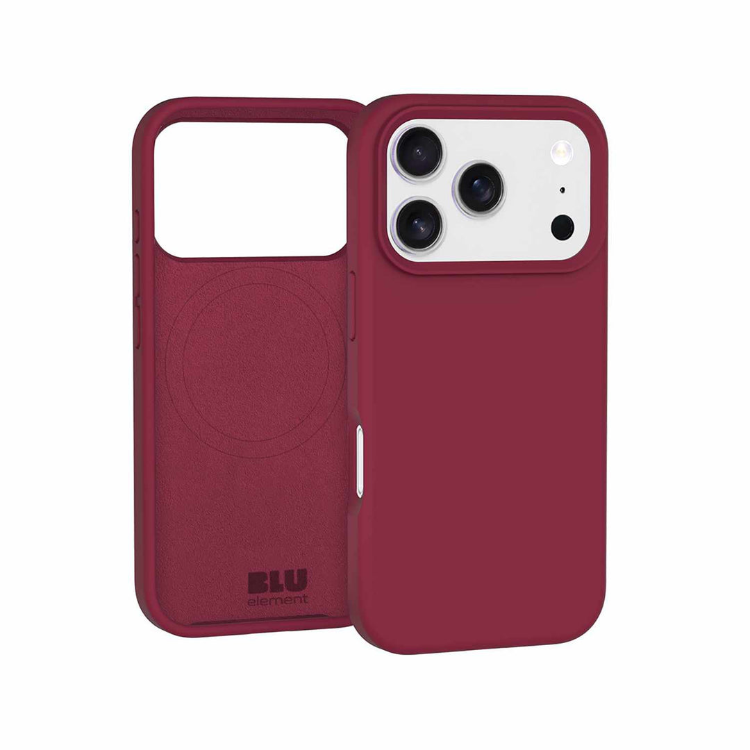Blu Element | Silicone MagSafe Case iPhone 17 Pro - Cranberry | BESMG17PR5