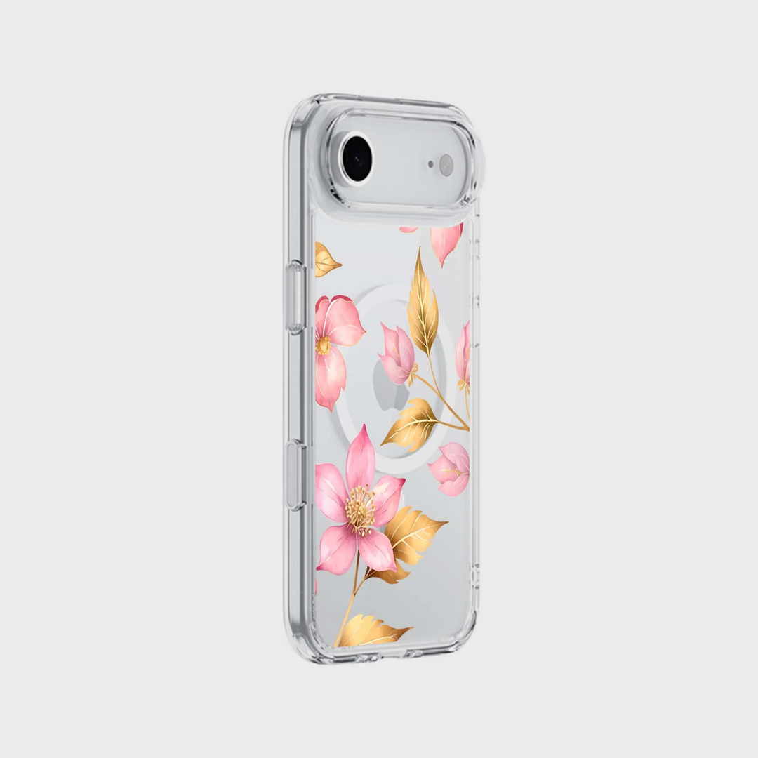 Caseco | Pink Wildflower iPhone 17 Air Case - Floral | ED24E6-PK