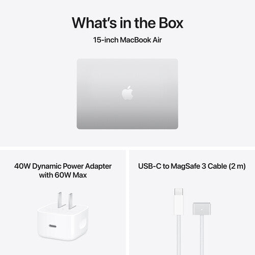 Apple | MacBook Air 15" Apple M5 chip 16GB / 512GB / SSD English - Silver | MDV94LL/A