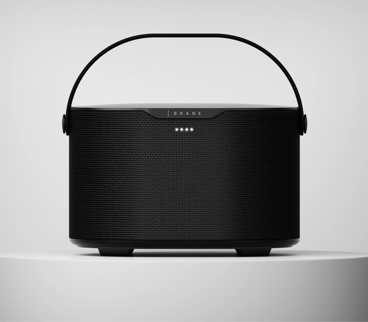 Brane | Audio Brane X Smart Speaker, Portable Wireless Bluetooth Speaker, Internal RAD Subwoofer, 12 Hrs Playback, Waterproof | BNSPEAKERH02-USBC