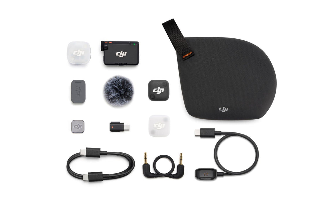 DJI | Mic Mini 2 (1 TX + 1 RX) - Black | CP.RN.00000530.02