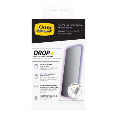 /// OtterBox | Premium Pro Glass Privacy Screen Protector iPhone 16 Pro  | 77-96219 TRANSITION TO 17 PRO BE PRIVACY
