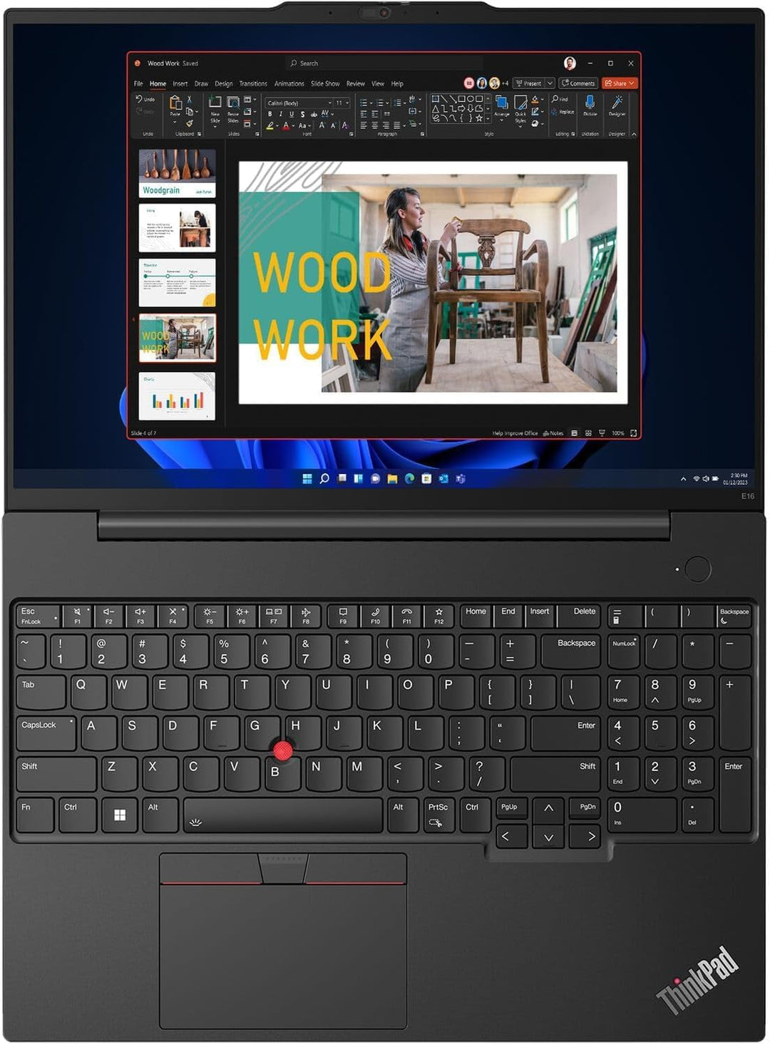 Lenovo | ThinkPad E16 Gen1 16in WUXGA Touch w/ Iris Xe i5-1335U 16GB 512GB SSD Wi-Fi 6, BT Win 11 Pro 1YR Carry In | 21JN0040US
